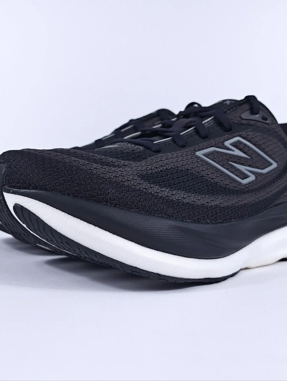 New Balance 1080v15 Womens 7.5 Wide Max Cushion Neutral Running Shoes Black